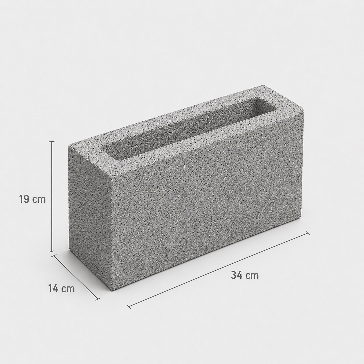 Bloco Compensador Modular - 14 x 19 x 34 cm